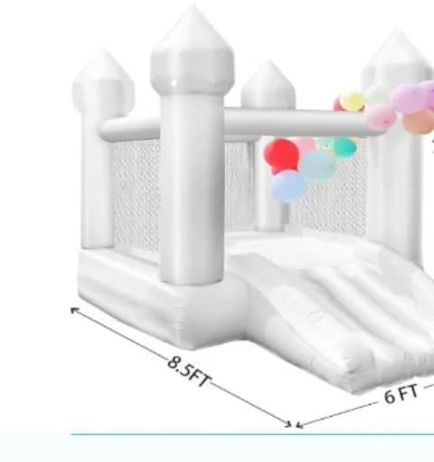 White Bounce House